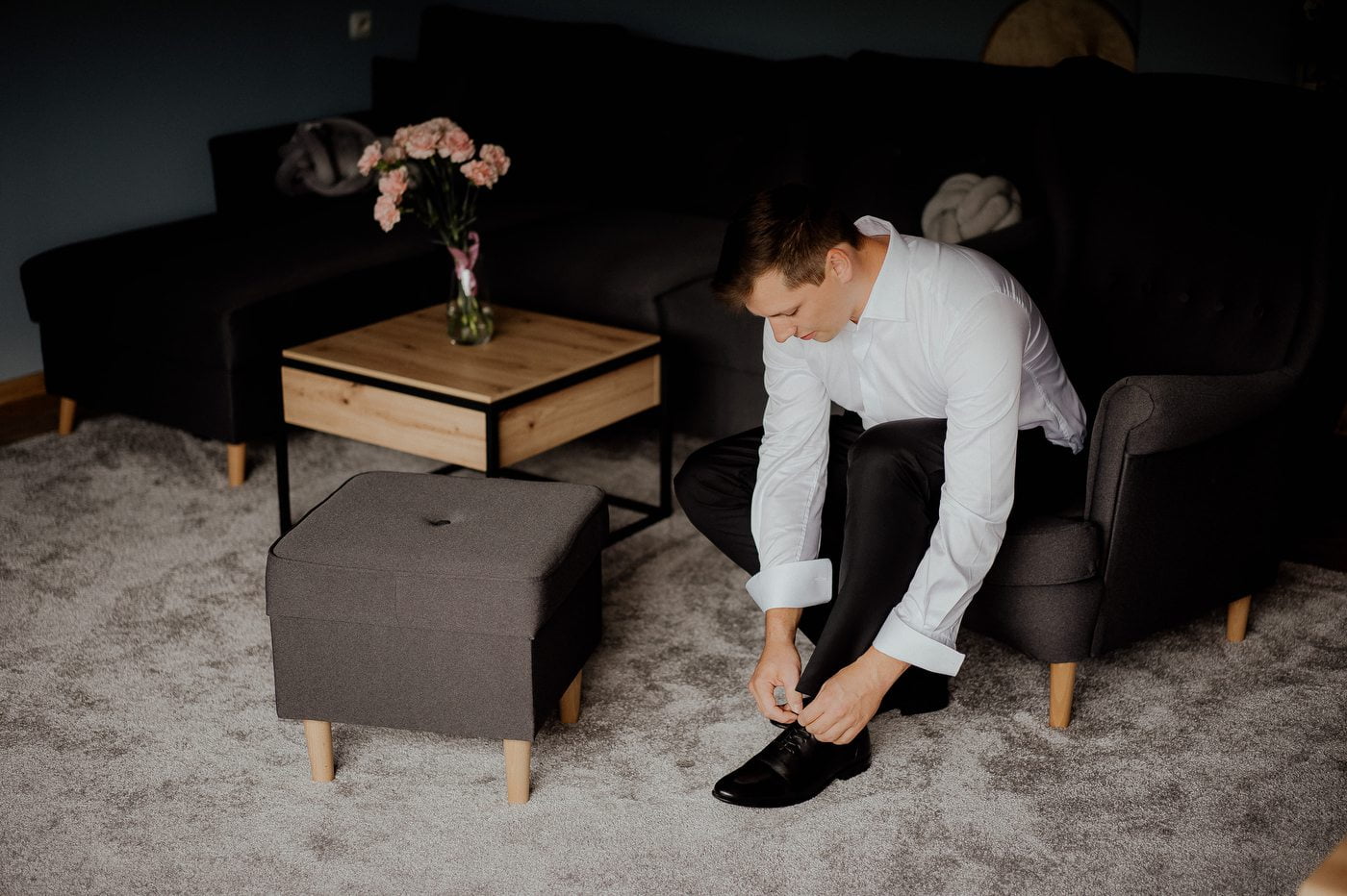 wesele w stodole pod kasztanami bystra fotograf slubny stylovacom 019