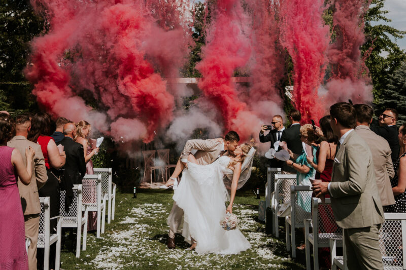 Brzoskwinia ogród wesele STYLOVA.COM